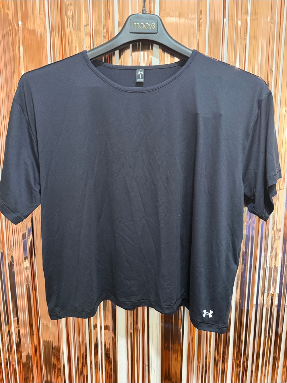 Under Armour Black Short Sleeve Women's Performance Tee NEW L